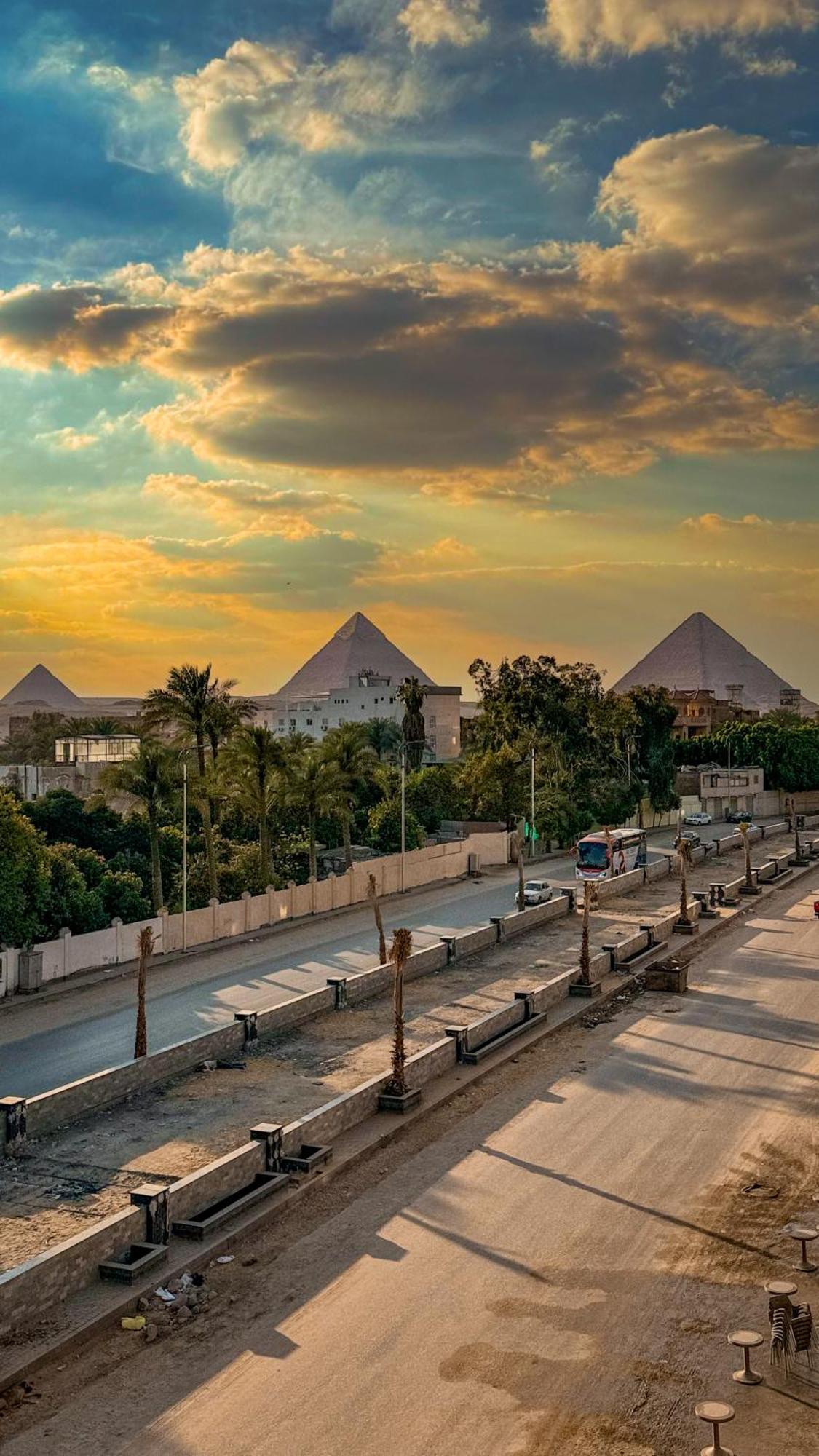 Almas Pyramids Hotel Kafret el-Gabal Kültér fotó