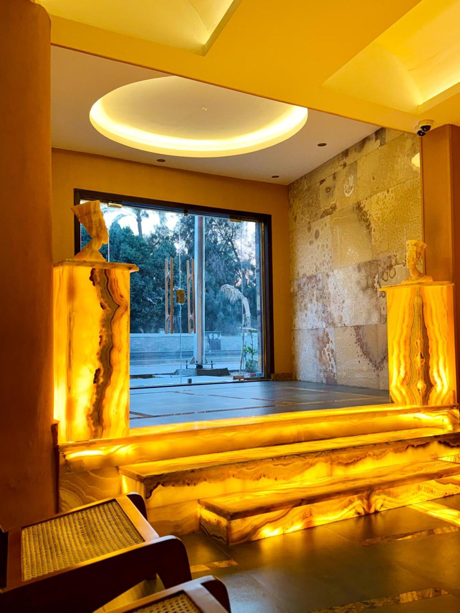 Almas Pyramids Hotel Kafret el-Gabal Kültér fotó