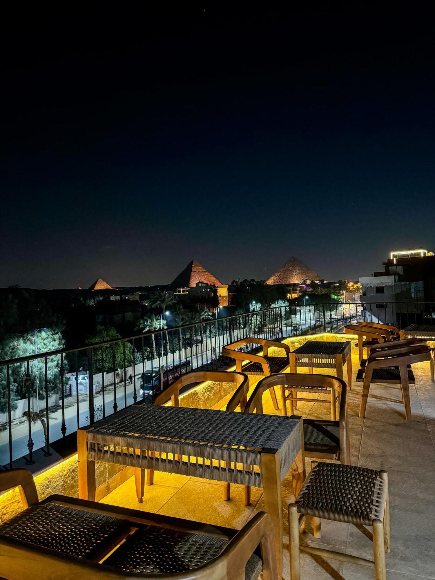 Almas Pyramids Hotel Kafret el-Gabal Kültér fotó