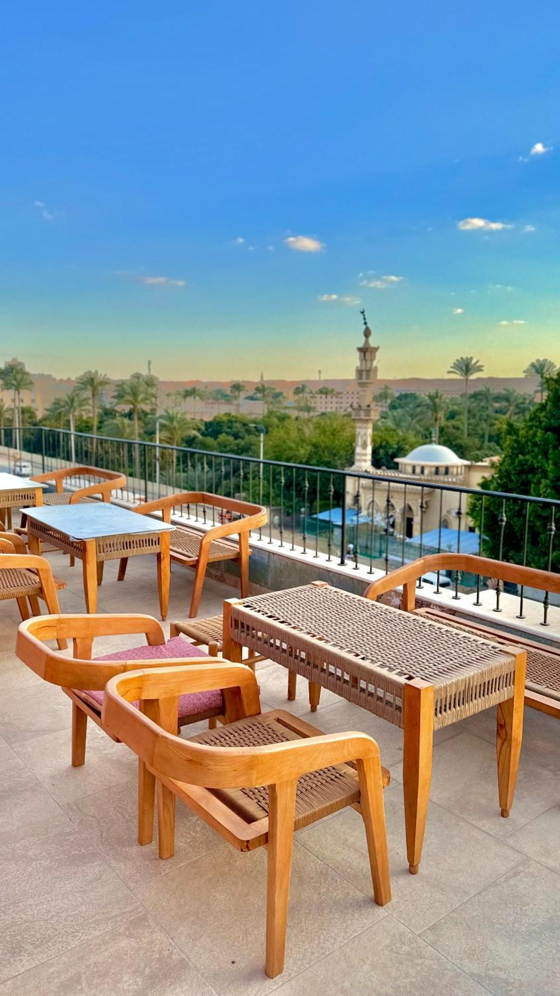 Almas Pyramids Hotel Kafret el-Gabal Kültér fotó