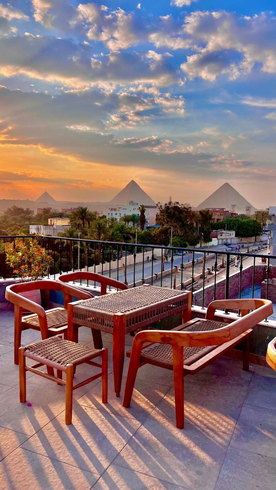 Almas Pyramids Hotel Kafret el-Gabal Kültér fotó