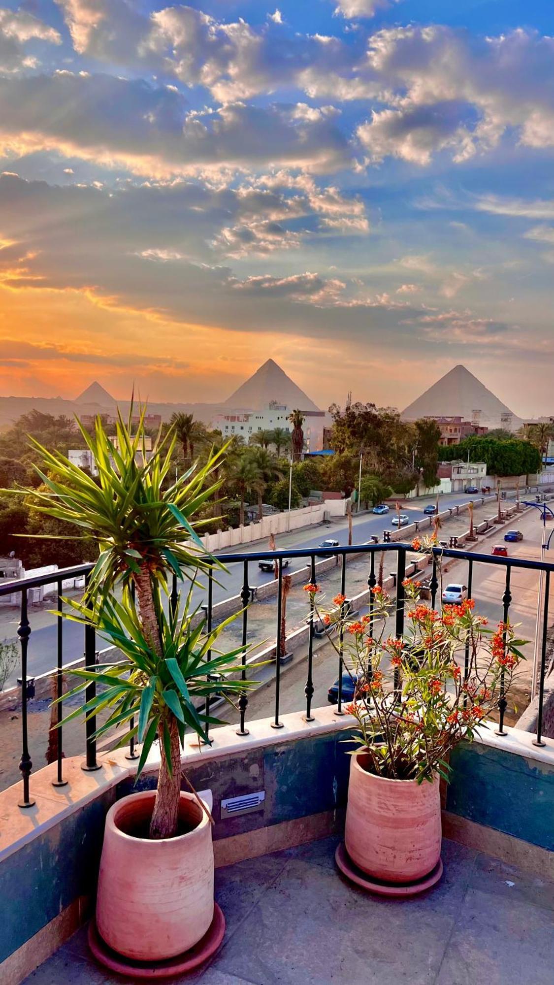 Almas Pyramids Hotel Kafret el-Gabal Kültér fotó
