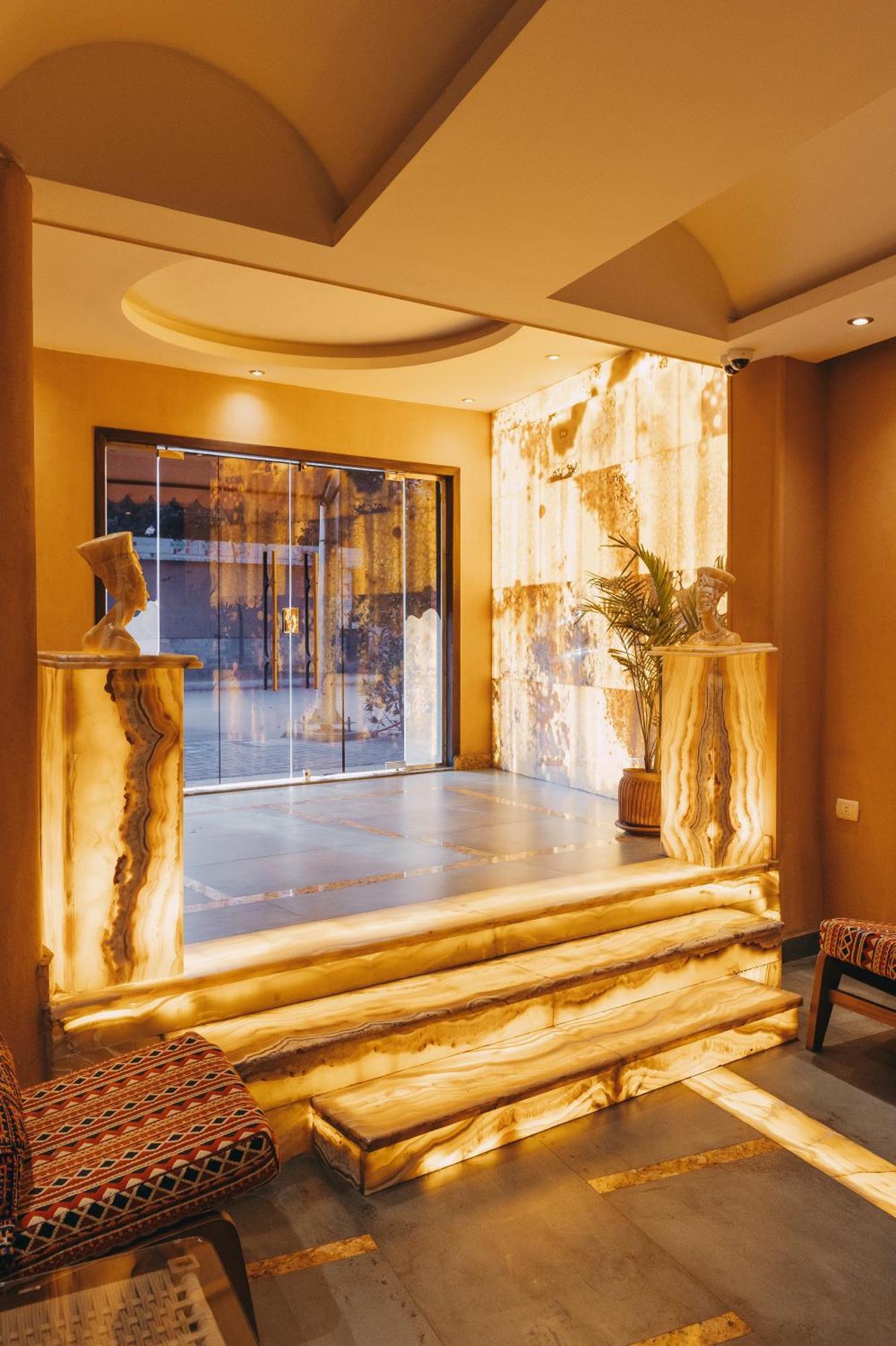 Almas Pyramids Hotel Kafret el-Gabal Kültér fotó
