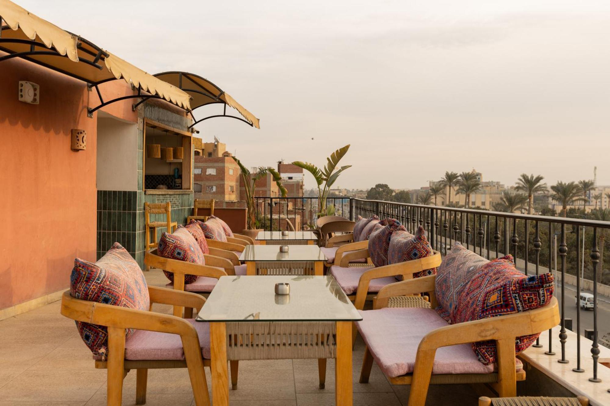 Almas Pyramids Hotel Kafret el-Gabal Kültér fotó