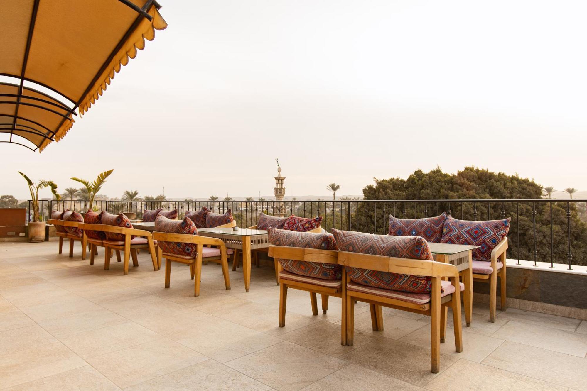 Almas Pyramids Hotel Kafret el-Gabal Kültér fotó